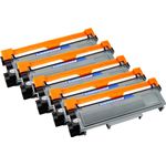 5 stuks Brother TN2320 (TN2310) toner zwart hoge capaciteit (Ink Hero Huismerk)