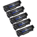 5 stuks Canon FX-10 (0263B002AA) toner zwart (Ink Hero Huismerk)