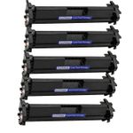 5 stuks HP 94X (CF294X) toner zwart hoge capaciteit (Ink Hero Huismerk)