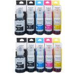 10 stuks Epson 105 / 106 Ecotank (Ink Hero Huismerk)