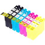 8 stuks Epson T1295 inktcartridges (Ink Hero Huismerk)