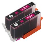 2 stuks HP 364XL (CB324EE) inktcartridges magenta hoge capaciteit (Ink Hero Huismerk)