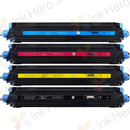 4 stuks HP 124A toner (Ink Hero Huismerk)