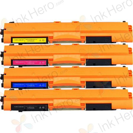 4 stuks HP 130A toner (Ink Hero Huismerk)