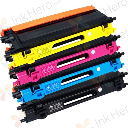 4 stuks Brother TN135 (TN130) toner hoge capaciteit (Ink Hero Huismerk)