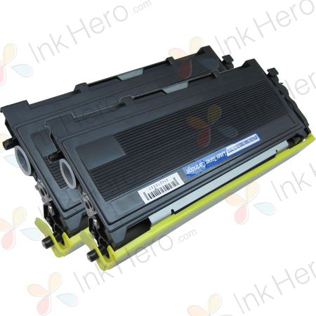 2 stuks Brother TN2005 toner zwart (Ink Hero Huismerk)