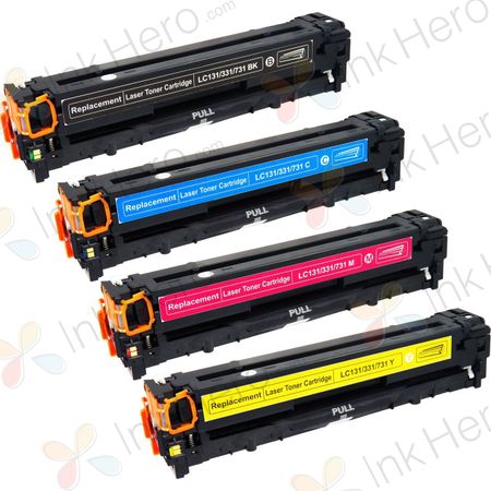 4 stuks Canon 731 toner (Ink Hero Huismerk)