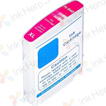 HP 940XL (C4904AE) inktcartridge magenta hoge capaciteit (Ink Hero Huismerk)