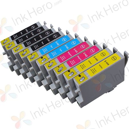 10 stuks Epson T0445 inktcartridges (Ink Hero Huismerk)