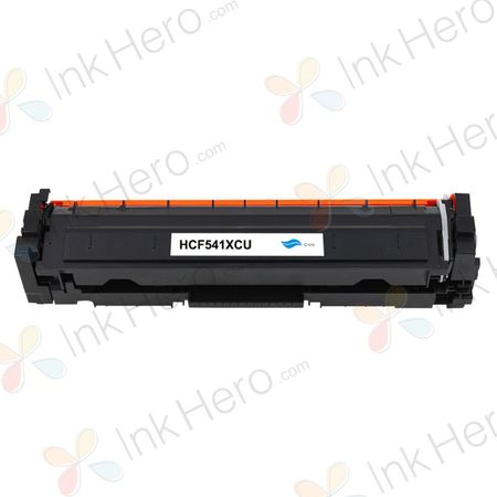 HP 203X (CF541X) toner cyaan hoge capaciteit (Ink Hero Huismerk)