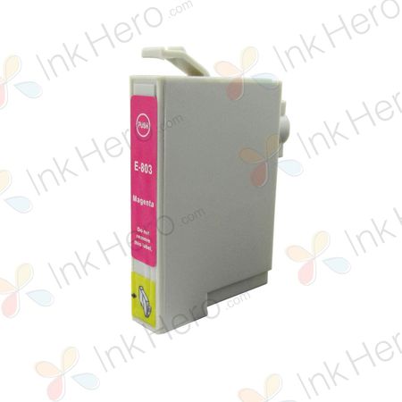 Epson T0803 inktcartridge magenta (Ink Hero Huismerk)