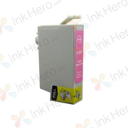 Epson T0806 inktcartridge licht magenta (Ink Hero Huismerk)