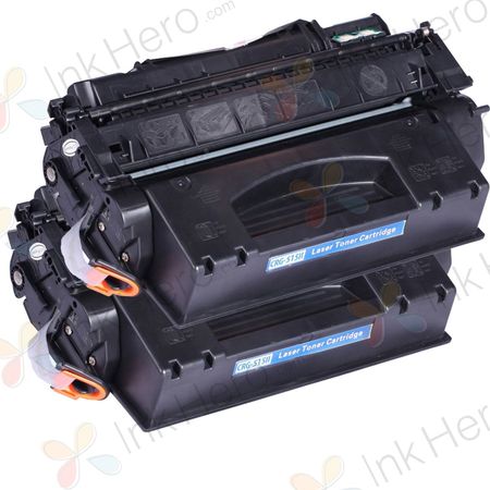 2 stuks Canon 715H toner zwart hoge capaciteit (Ink Hero Huismerk)