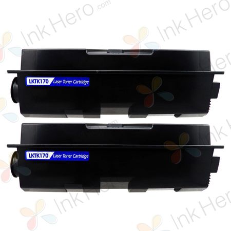 2 stuks Kyocera TK-170 toner (Ink Hero Huismerk)