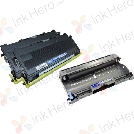 3 stuks Brother TN2005 & DR2005 toner en drum (Ink Hero Huismerk)