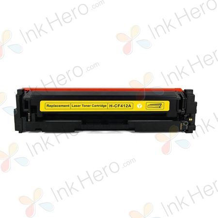 HP 410A (CF412A) toner geel (Ink Hero Huismerk)