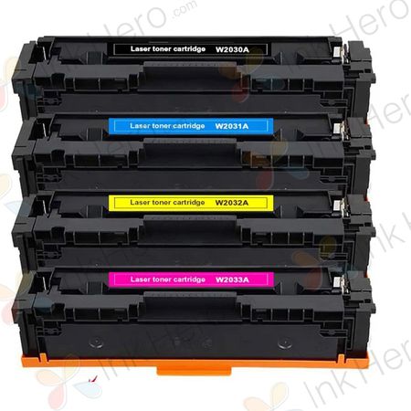 4 stuks HP 415A toner (Ink Hero Huismerk)