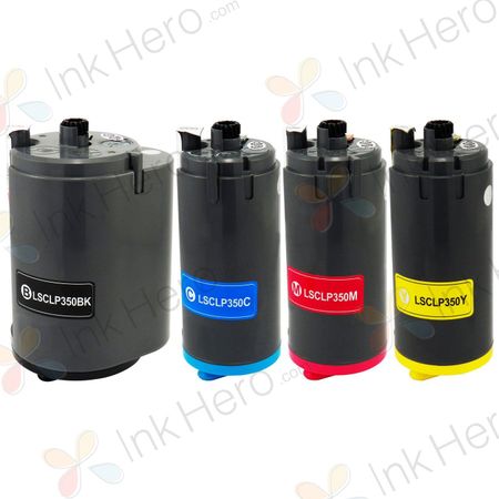 4 stuks Samsung CLP-350 toner (Ink Hero Huismerk)