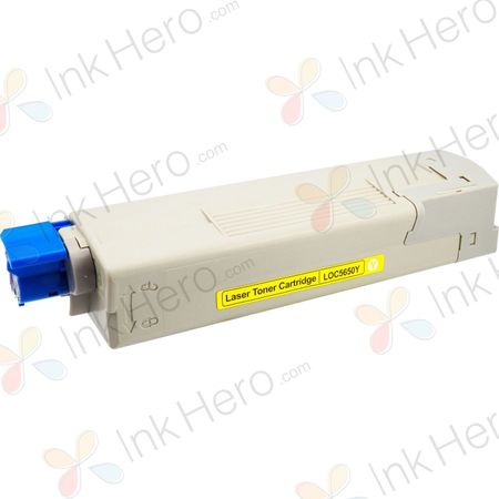 OkiData C5650 / C5750 (43872305) toner geel hoge capaciteit (Ink Hero Huismerk)