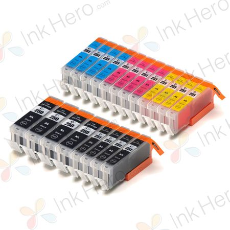 20 stuks Canon PGI-550XL & CLI-551XL inktcartridges hoge capaciteit (Ink Hero Huismerk)