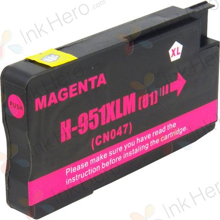 HP 951XL (CN047AE) inktcartridge magenta hoge capaciteit (Ink Hero Huismerk)