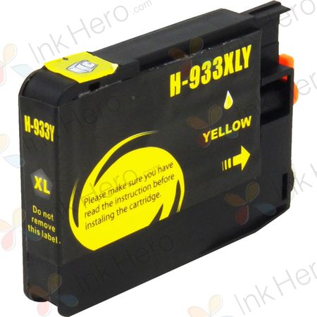 HP 933XL (CN056AE) inktcartridge geel hoge capaciteit (Ink Hero Huismerk)