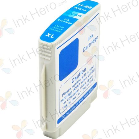 HP 88XL (C9391AE) inktcartridge cyaan hoge capaciteit (Ink Hero Huismerk)