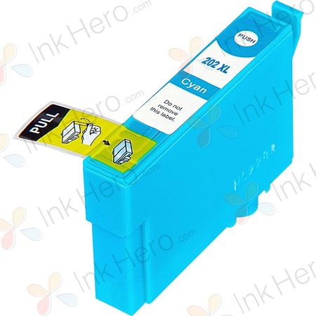 Epson 202XL inktcartridge cyaan hoge capaciteit (Ink Hero Huismerk)