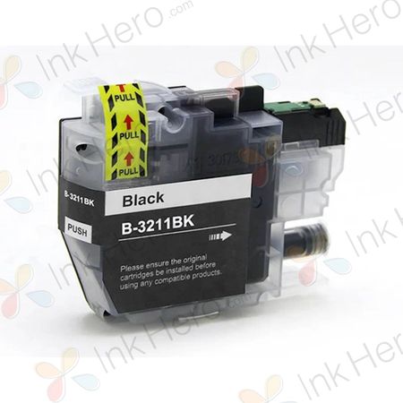 Brother LC3211BK inktcartridge zwart hoge capaciteit (Ink Hero Huismerk)