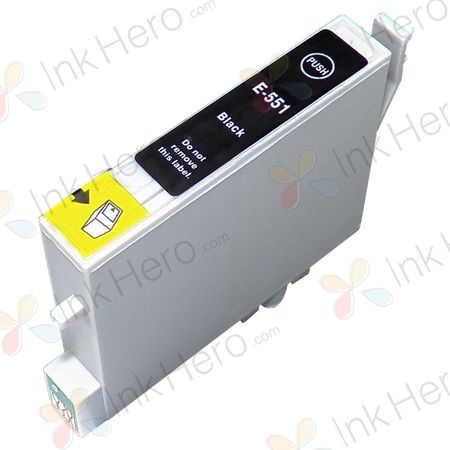 Epson T0551 inktcartridge zwart (Ink Hero Huismerk)