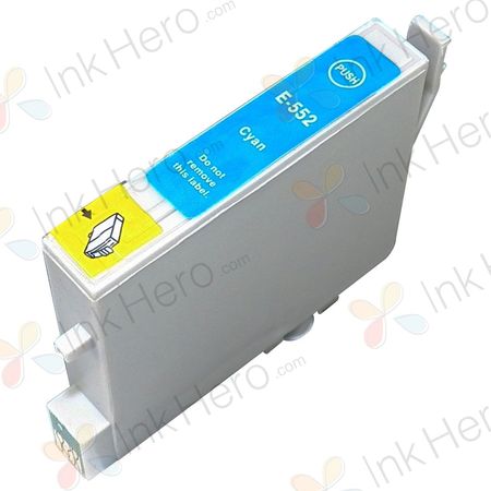 Epson T0552 inktcartridge cyaan (Ink Hero Huismerk)