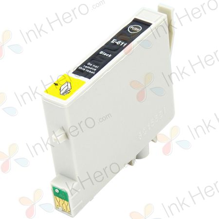 Epson T0611 inktcartridge zwart (Ink Hero Huismerk)