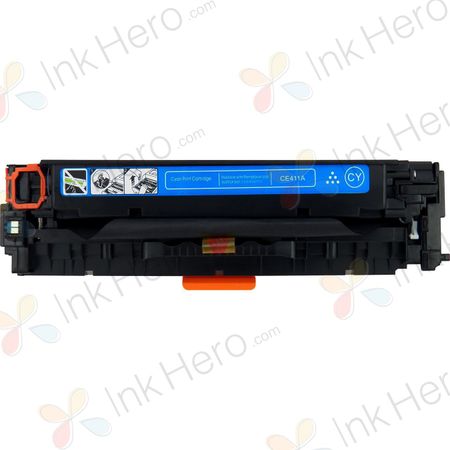 HP 305A (CE411A) toner cyaan (Ink Hero Huismerk)