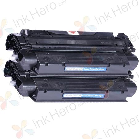 2 stuks Canon EP-27 toner zwart (Ink Hero Huismerk)