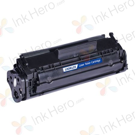 HP 12X (Q2612X) toner zwart hoge capaciteit (Ink Hero Huismerk)