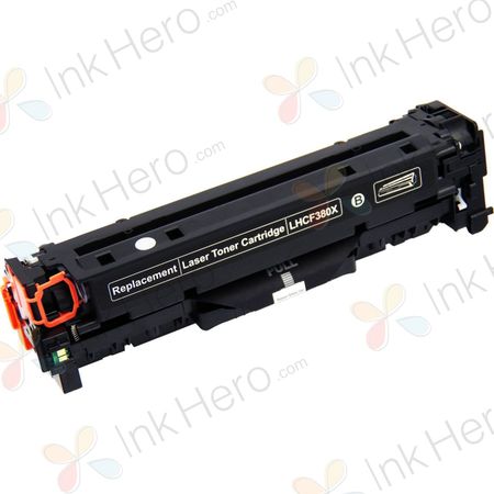 HP 312X (CF380X) toner zwart hoge capaciteit (Ink Hero Huismerk)