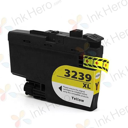 Brother LC3239Y inktcartridge geel ultra hoge capaciteit (Ink Hero Huismerk)