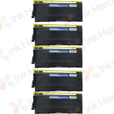 5 stuks Brother TN2000 toner zwart (Ink Hero Huismerk)